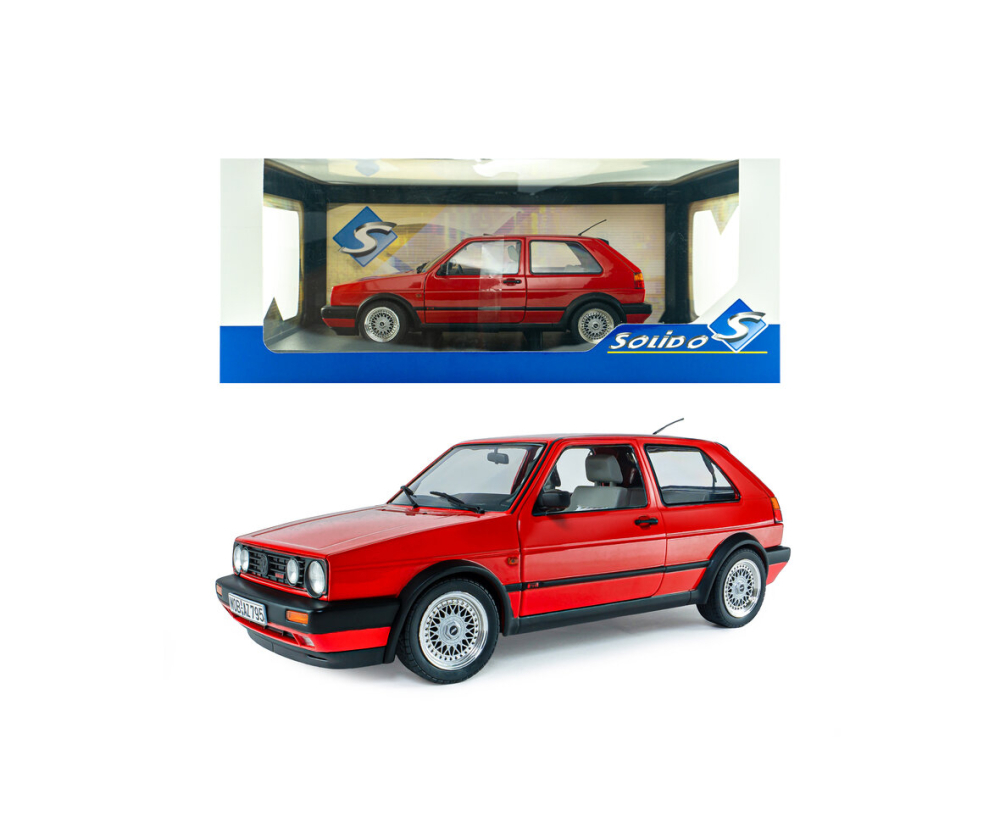 Solido 1:18 VW Golf 2 GTI mars rot 1984