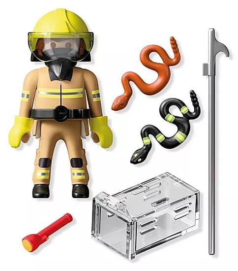 PLAYMOBIL 71882 Schlangenrettung Mutiger Feuerwehreinsatz mit Tierrettung PLAYMOBIL 71882 Schlangenrettung Mutiger Feuerwehreinsatz mit Tierrettung