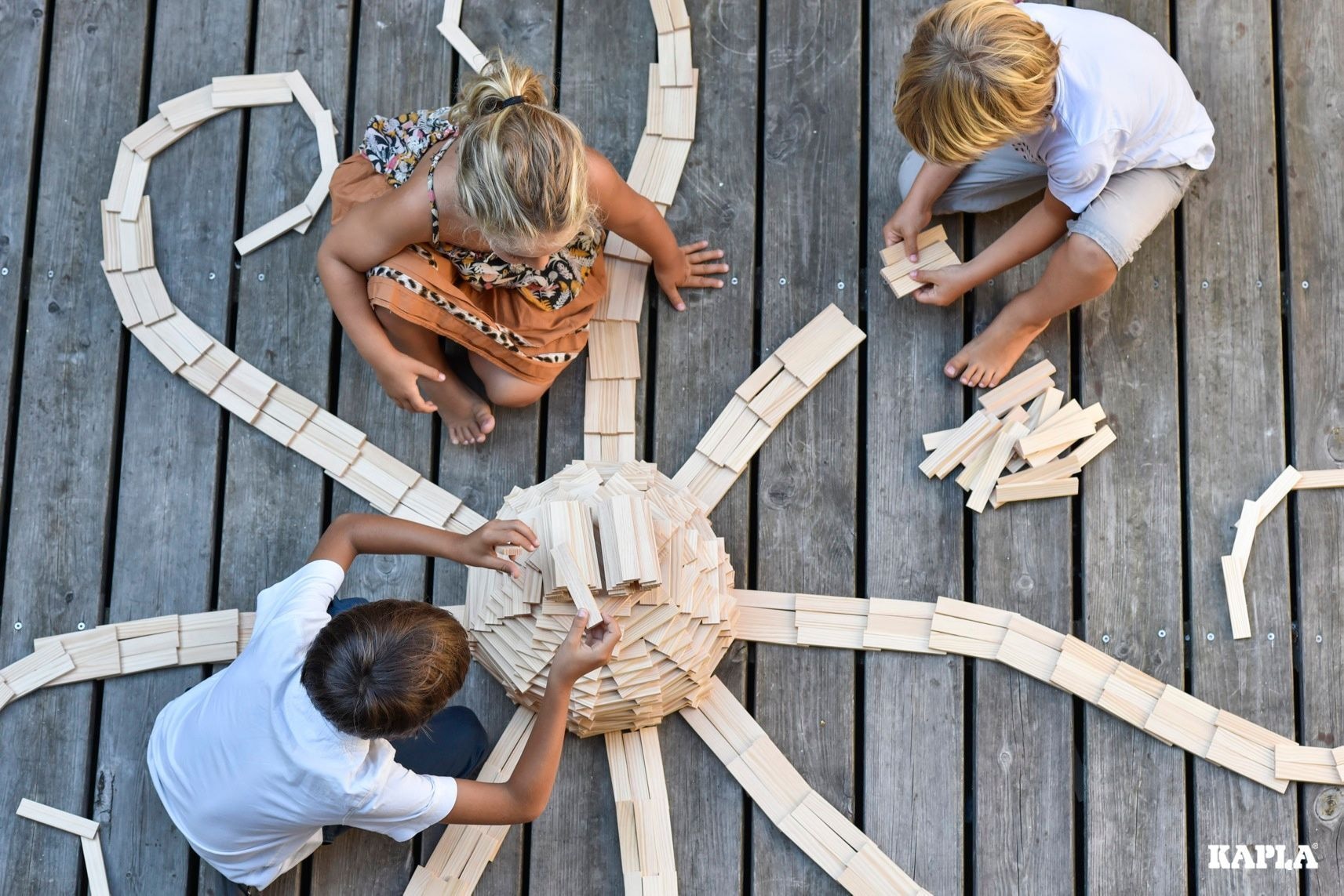 Produktfoto - Kapla France SARL - KAPLA 1000er Kasten - PC - Modell KAPLA PC Produktbild fuer Online-Shop