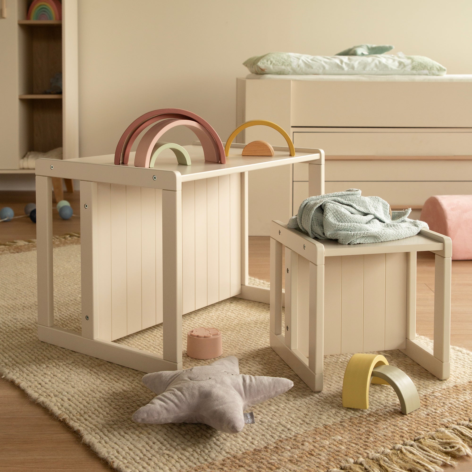 Roba 3041CM Sitzbank/ Tisch Cashmere – Spielmöbel - Bild 15 Roba 3041CM Sitzbank/ Tisch Cashmere – Spielmöbel - Produktbild 15