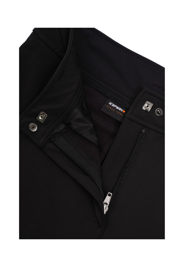 ICEPEAK 254101380IOBK ENTIAT Softshell Hose Damen Schwarz ICEPEAK 254101380IOBK ENTIAT Softshell Hose Damen Schwarz