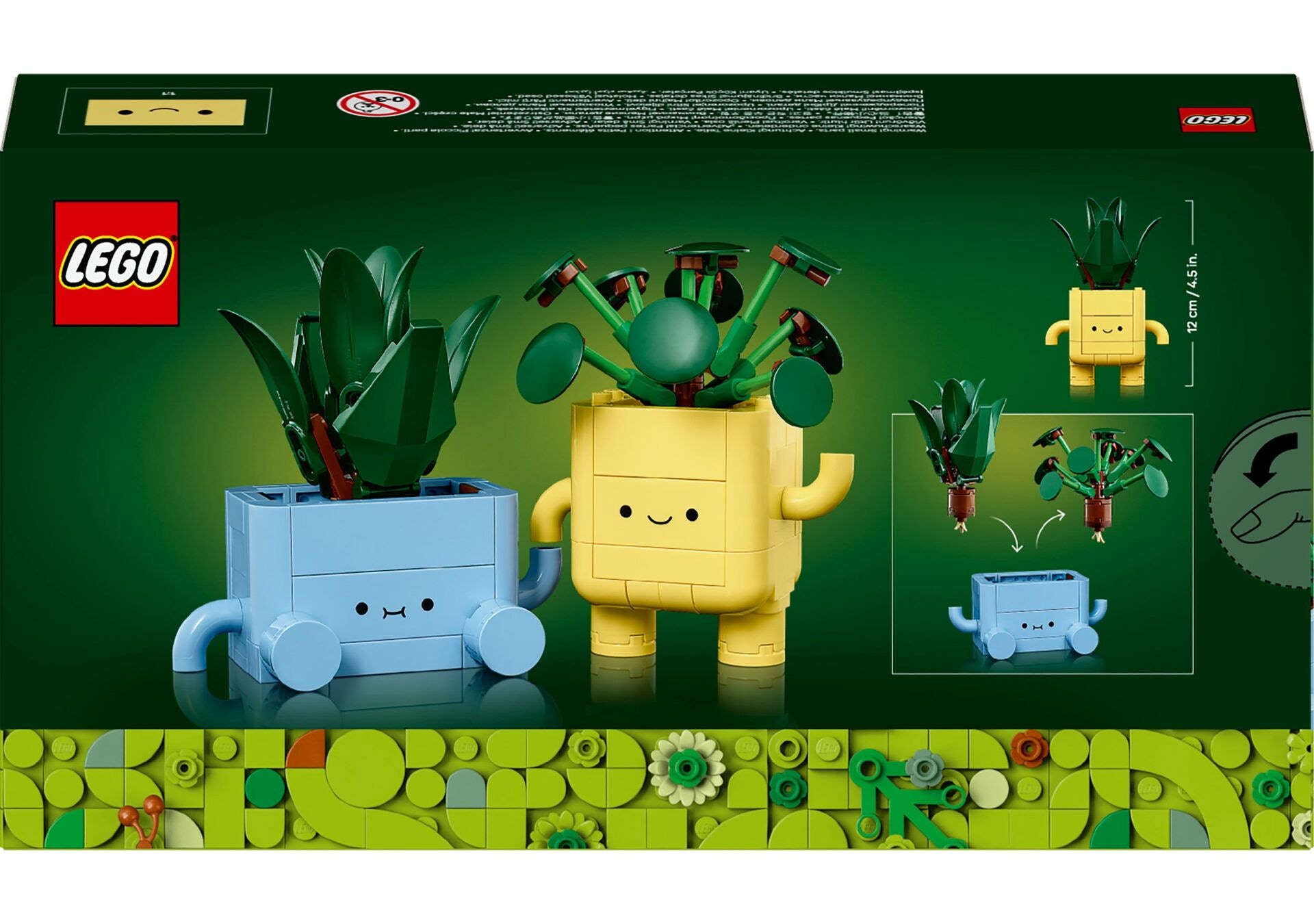 LEGO Botanicals 10349 Fröhliche Pflanzen - LEGO 10349 Produktfoto - LEGO - LEGO Botanicals 10349 Fröhliche Pflanzen - Modell LEGO 10349