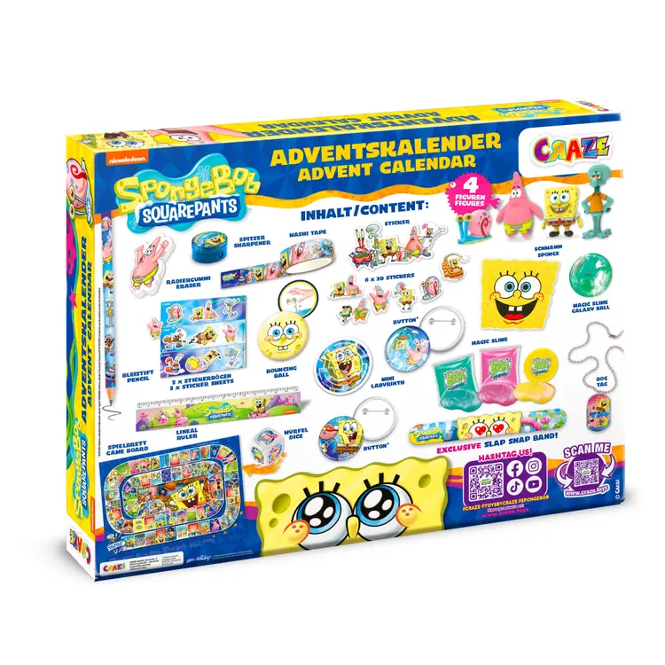 Adventskalender SpongeBob 2025