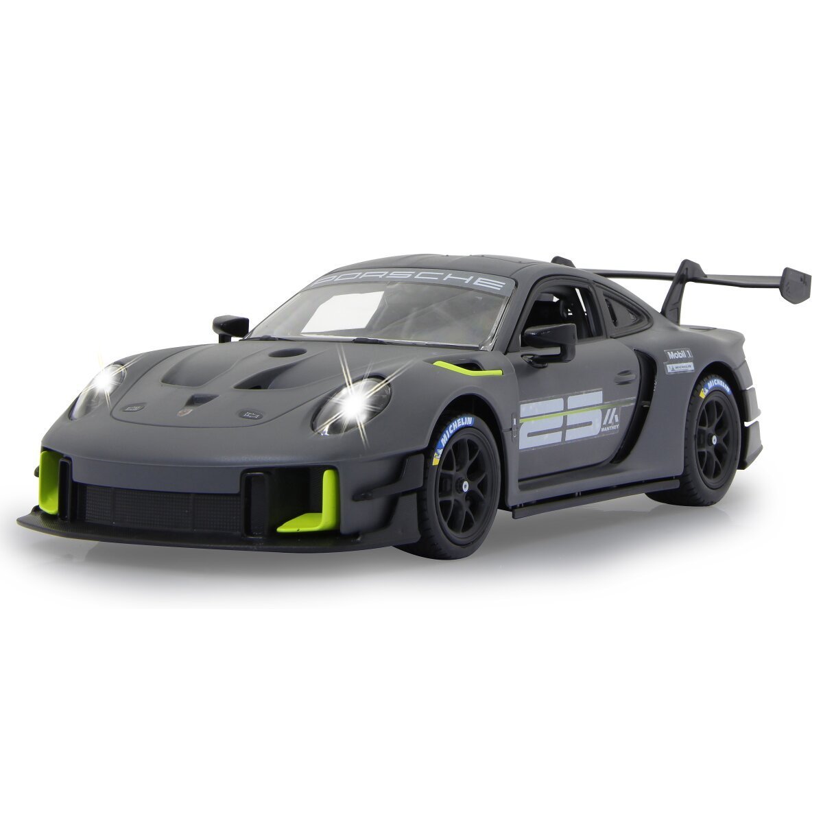 JAMARA Porsche 911 GT2 RS Clubsport 25 1:18 grau 2,4 GHz Bausatz ab 8 Jahren JAMARA Porsche 911 GT2 RS Clubsport 25 1:18 grau 2,4 GHz Bausatz ab 8 Jahren