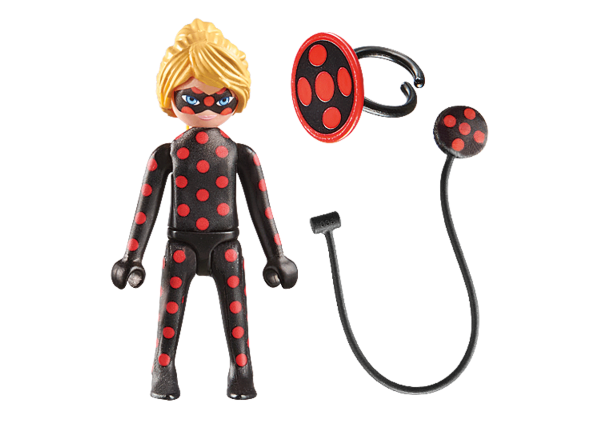 PLAYMOBIL 71342 Miraculous: Antibug Person, Drinnen, Gesicht, Kopf