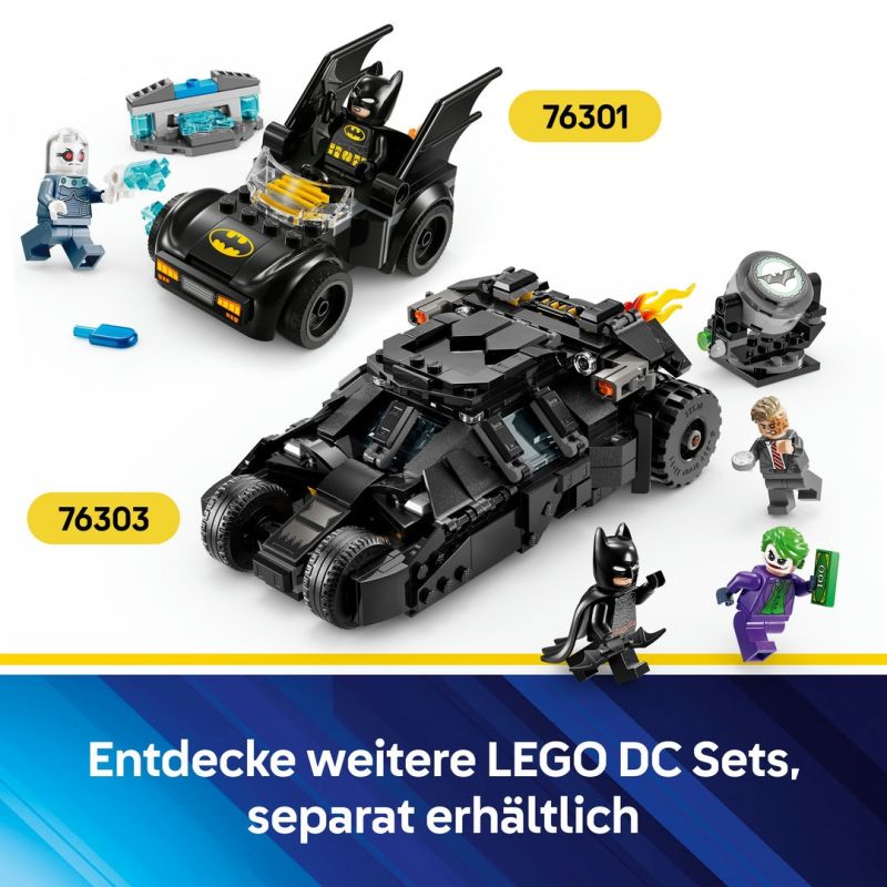 LEGO® DC Comics Super Heroes 76303 Batman™ Tumbler vs. Two Face™ & The Joker™