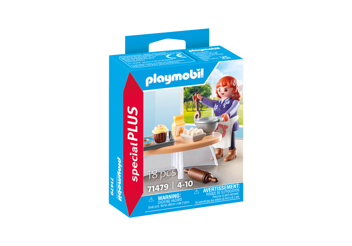PLAYMOBIL 71479 Konditorin PLAYMOBIL, 71479, Konditorin, Person, Kiste