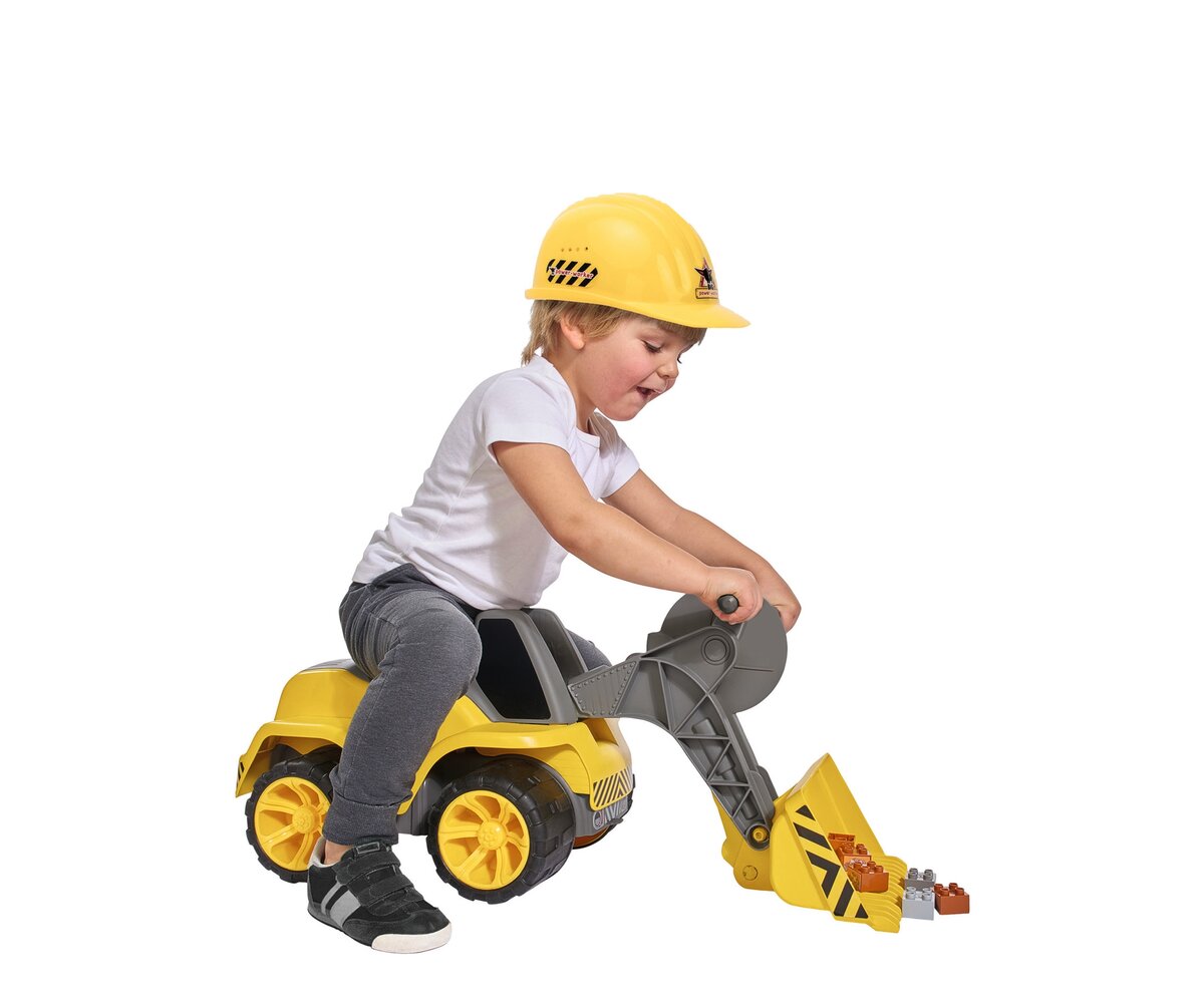 BIG Power Worker Maxi Radlader (800055813) Bekleidung, Schutzhelm, Helm, Person, Arbeiter