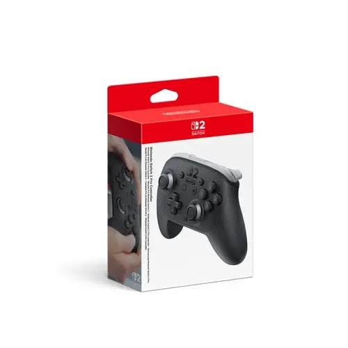 Nintendo Switch 2 Pro Controller Rueckseite Rueckseite des Nintendo Switch 2 Pro Controllers