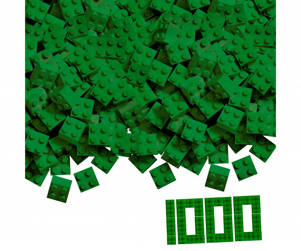Androni Blox 1000 grüne 4er Steine lose