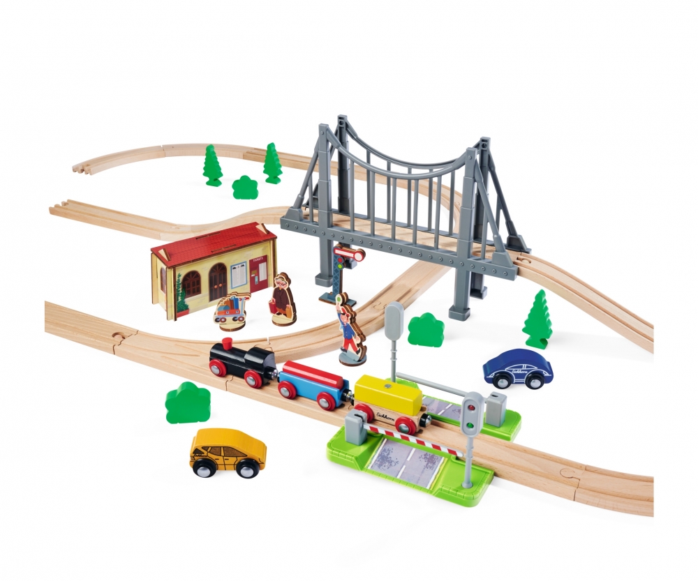 Eichhorn Bahn, Bahnset mit Brücke 100006204