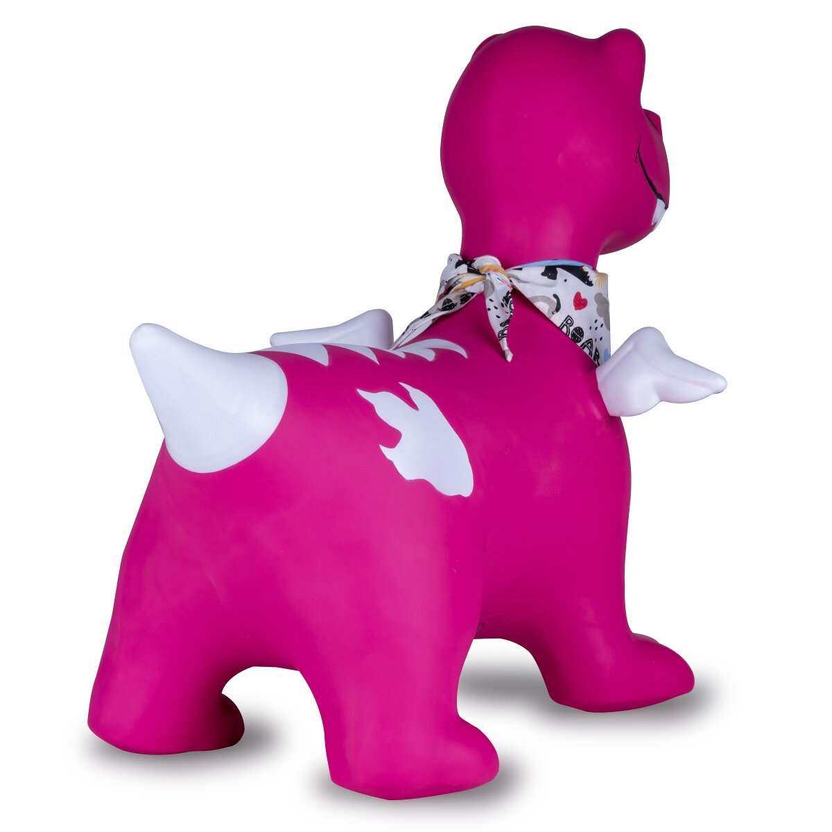 JAMARA Hüpftier Dino mit Flügel HoppyDoo pink mit Pumpe ab 12 Monaten