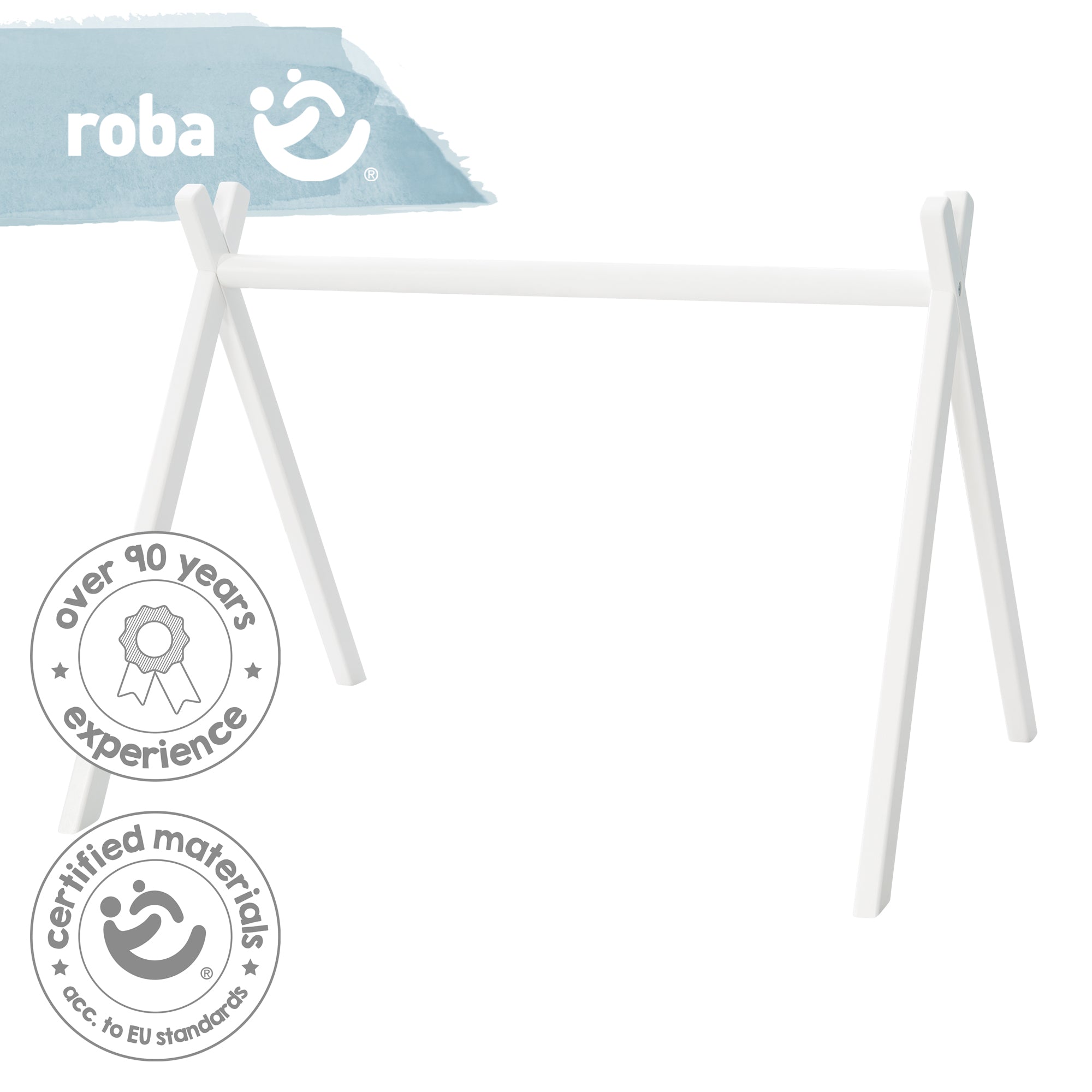 Roba 440100WE Spieltrapez weiß – Motorik & Lernen - Bild 5 Roba 440100WE Spieltrapez weiß – Motorik & Lernen - Produktbild 5