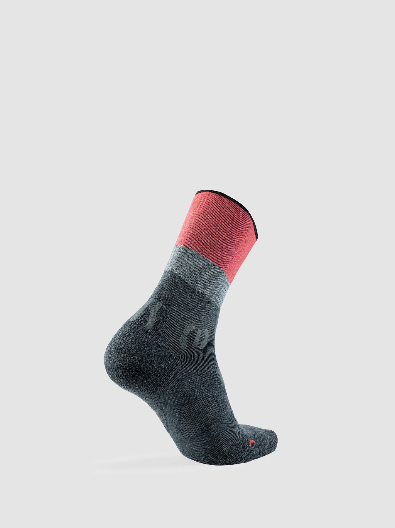 UYN Damen Trekkingsocken One Cool S100292G049 - Anthrazit/Rot GR. 35/36