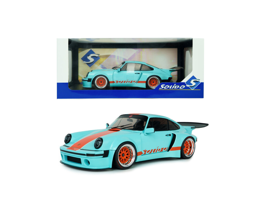 Solido 1:18 KS-R BY Khyzyl Saleem met bl racer Solido 1:18 KS-R BY Khyzyl Saleem met bl racer