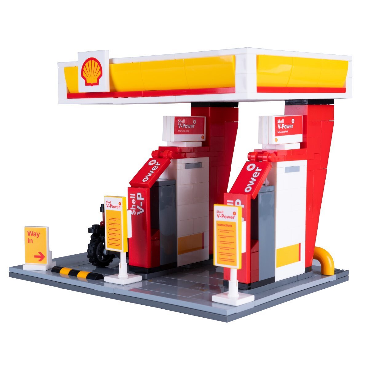 JAMARA CaDA Shell Tankstelle 1:30 Bricks ab 8 Jahren JAMARA CaDA Shell Tankstelle 1:30 Bricks ab 8 Jahren