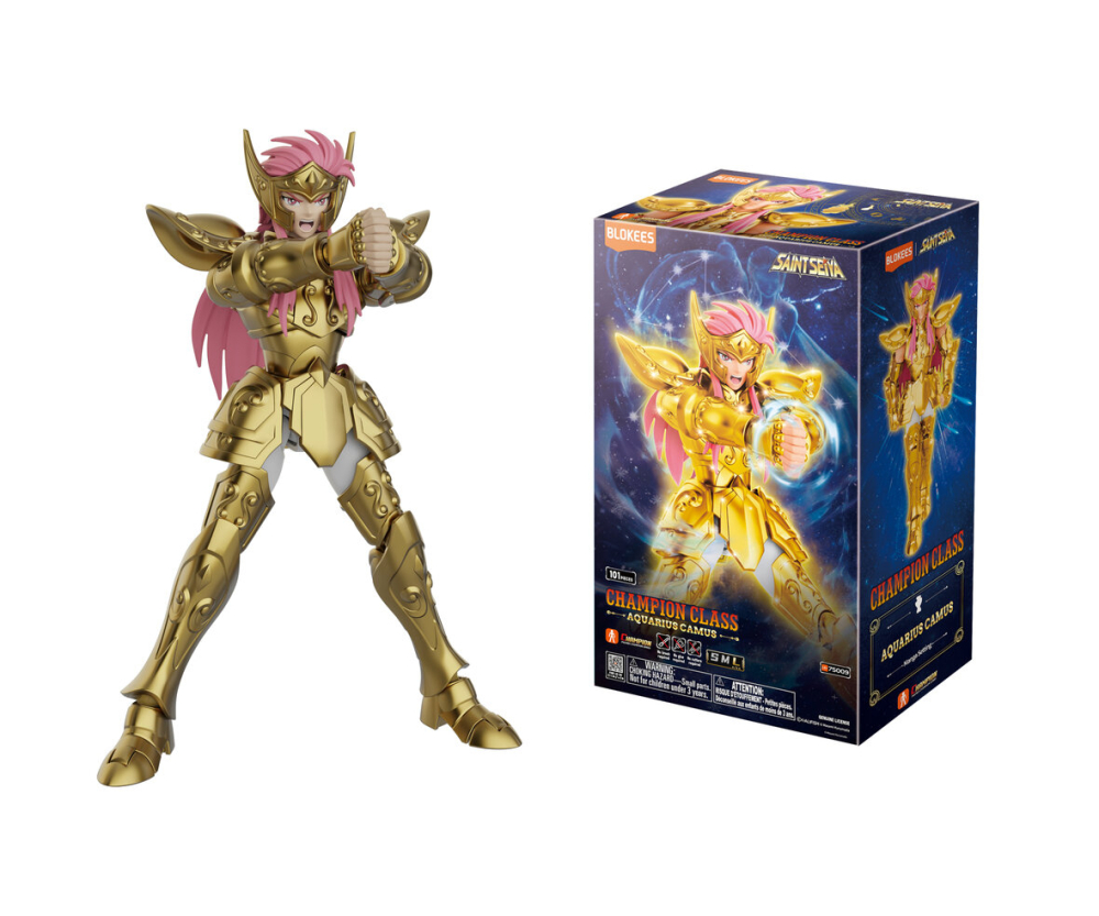 Dickie Toys Blokees Saint Seiya Aquarius Camus