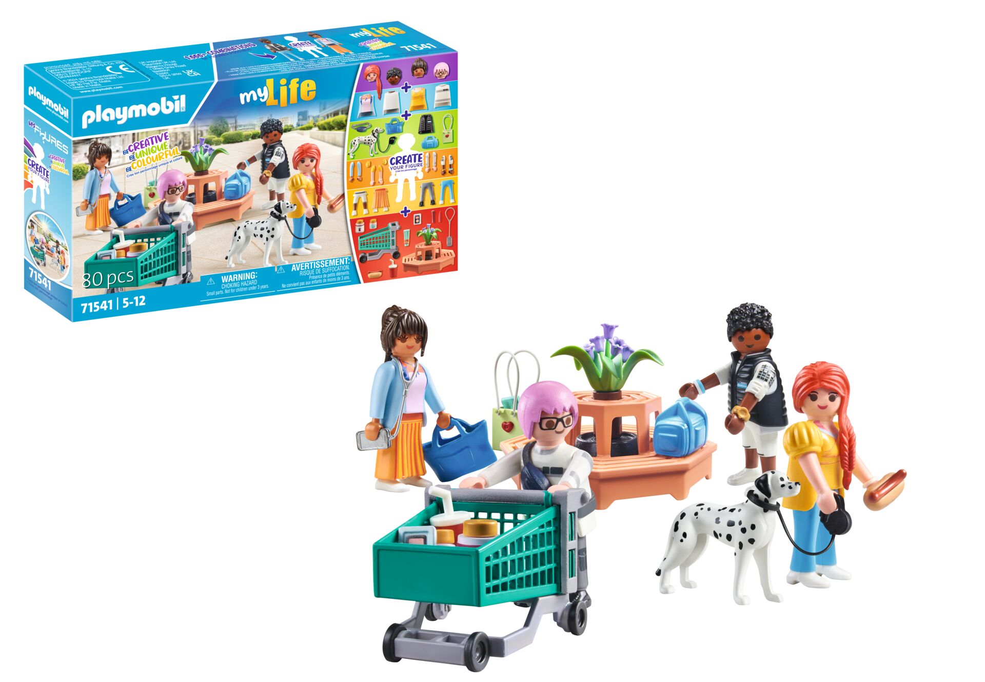 PLAYMOBIL 71541 My Figures: Shopping