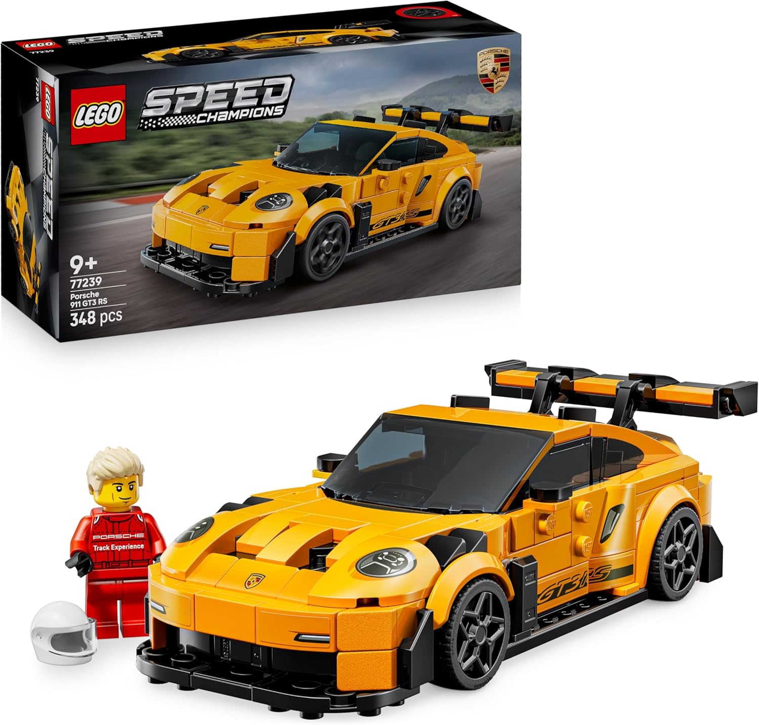 LEGO Speed Champions 76918 McLaren Solus GT in Weiß und McLaren F1 LM in Orange mit zwei Rennfahrer-Minifiguren