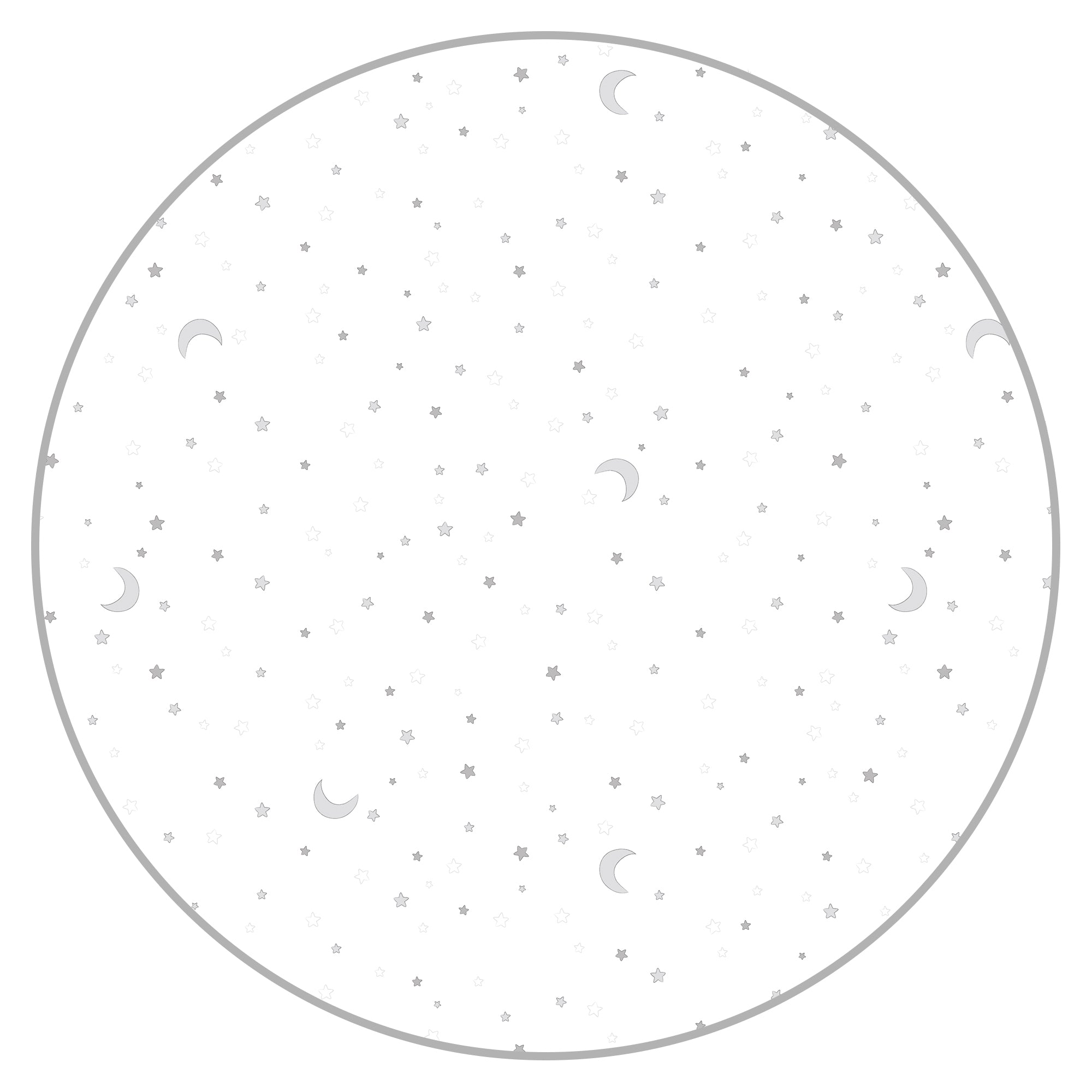 Roba 202100WEV235 Laufgitter 100 x 75 Sternenzauber weiß - Bild 2 Roba 202100WEV235 Laufgitter 100 x 75 Sternenzauber weiß - Produktbild 2