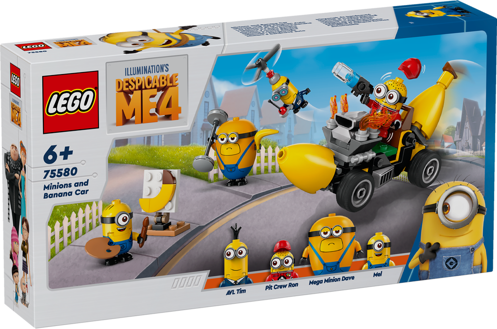 LEGO 75580 Minions und das Bananen Auto LEGO, 75580, Minions, und, das, Bananen, Auto, Spielzeug, Person