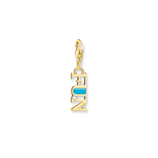 Thomas Sabo Anhänger Charm-Club 925 Sterling Silber Vergoldet Gelbgold Kaltemail Zirkonia Türkis Charmista Charms 2010-565-17 Thomas, Sabo, Anhänger, Charm-Club, 925, Sterling, Silber, Vergoldet, Gelbgold, Kaltemail, Zirkonia, Türkis, Charmista, Charms, 2010-565-17, Zubehor, Ohrring, Schmuck, Person