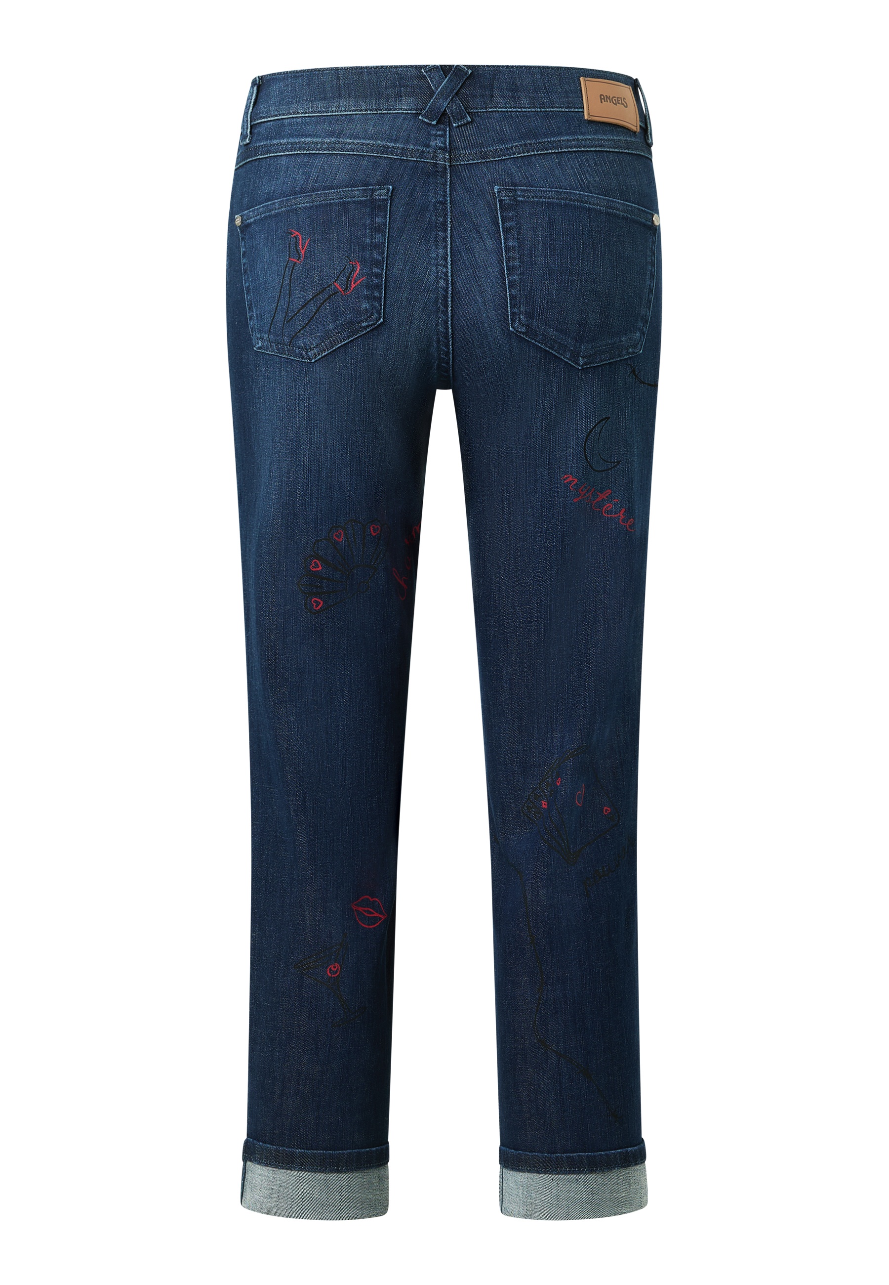 ANGELS 350812730 Damen Jeans Darleen Muse 7/8 Straight Fit - Blau - 3