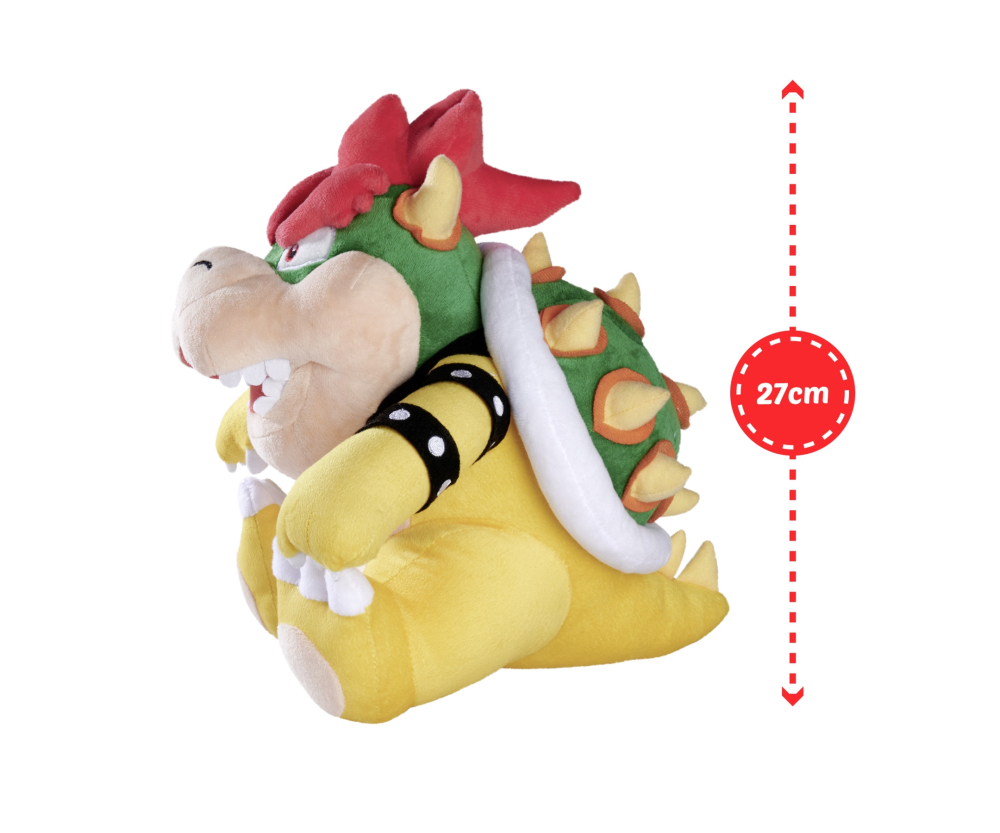 Super Mario Bowser Plüsch, 27cm 109231532 Super Mario Bowser Plüsch, 27cm 109231532
