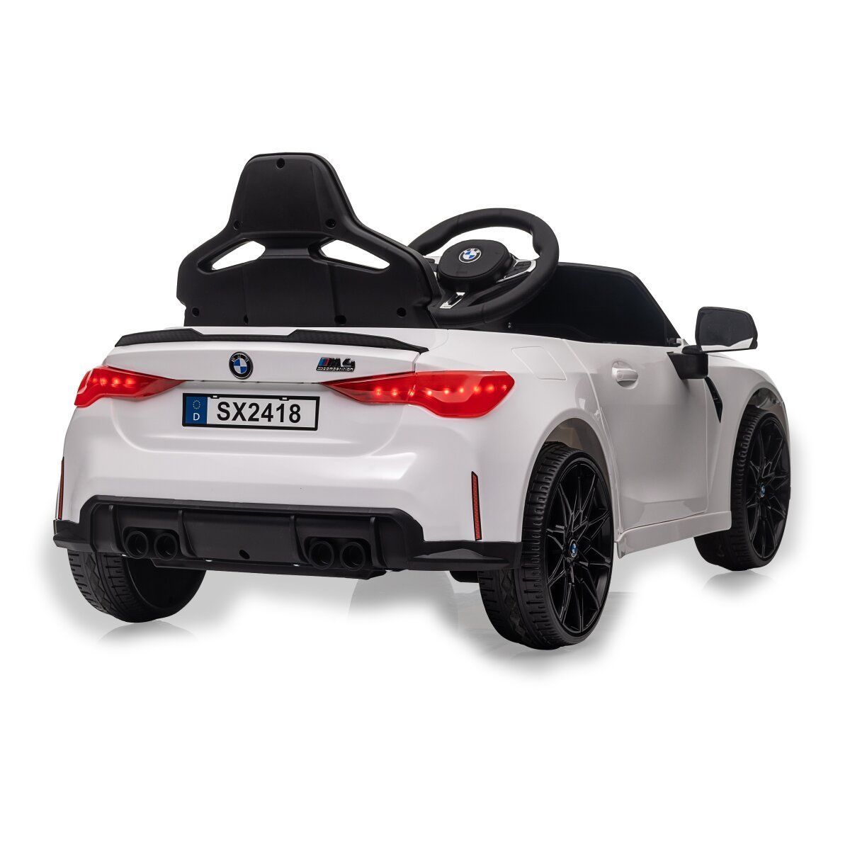 JAMARA Ride-on BMW M4 weiß 2,4GHz Li-Power 12.6 ab 3 Jahren