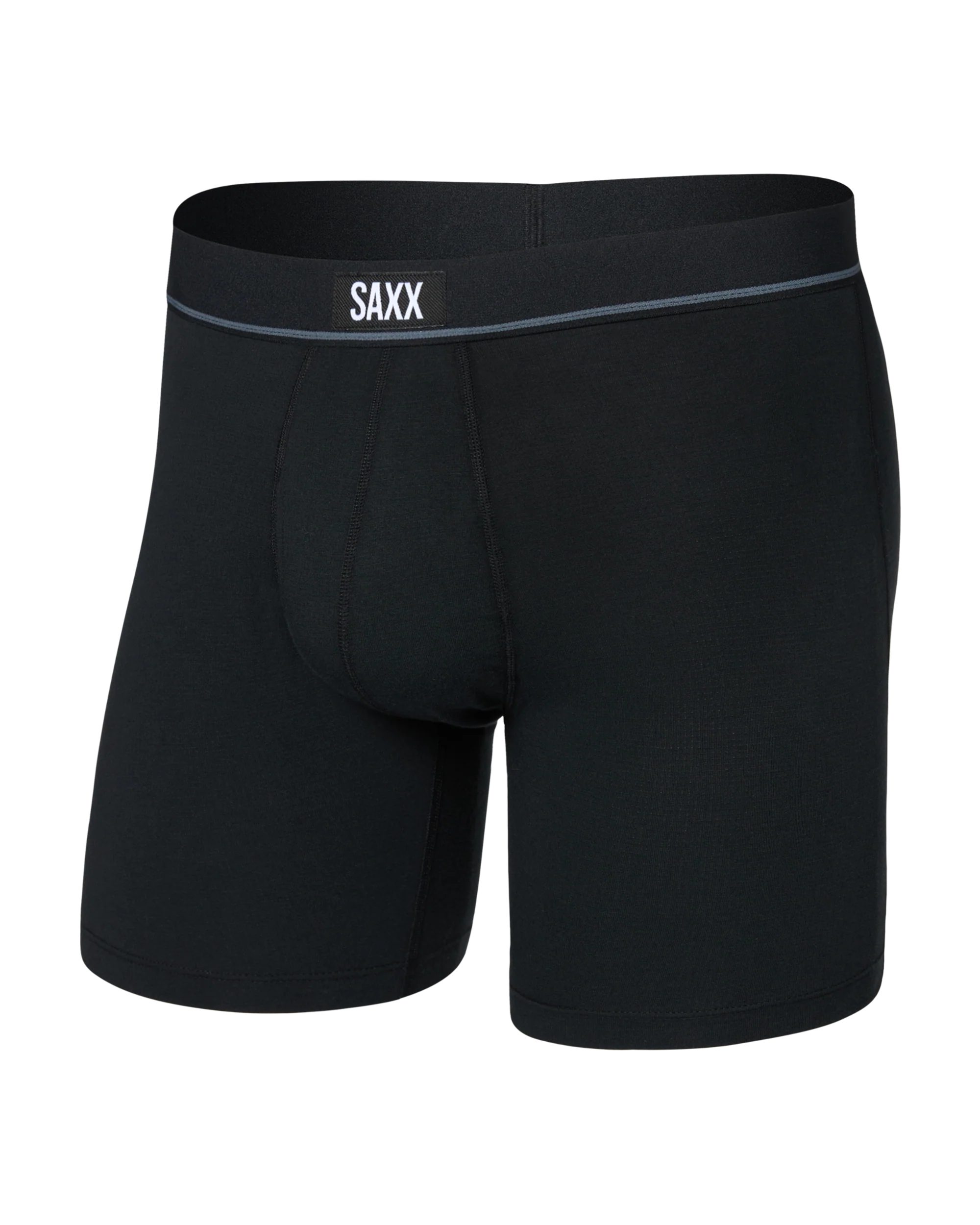 SAXX Boxershort Essential Cotton - Schwarz SAXX Boxershort Essential Cotton - Schwarz