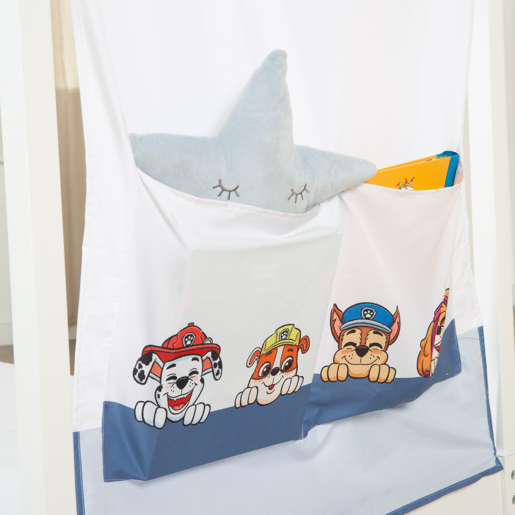 Roba 0287PW1 Hausbettbezug 70x140 cm Paw Patrol weiß – Bettenzubehör - Produktbild 8