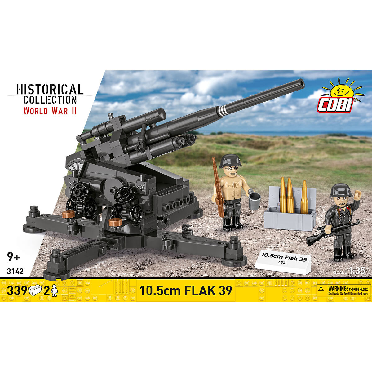 COBI 3142 - 10, 5 CM FLAK 39 - Bild 3