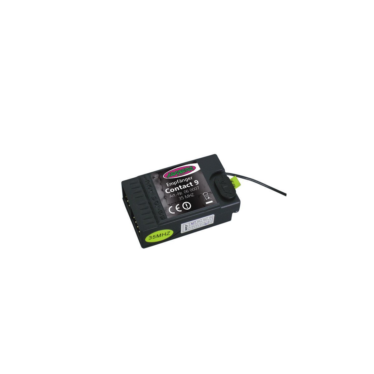 JAMARA Empfänger Contact 9 PPM 35MHz JAMARA Empfänger Contact 9 PPM 35MHz
