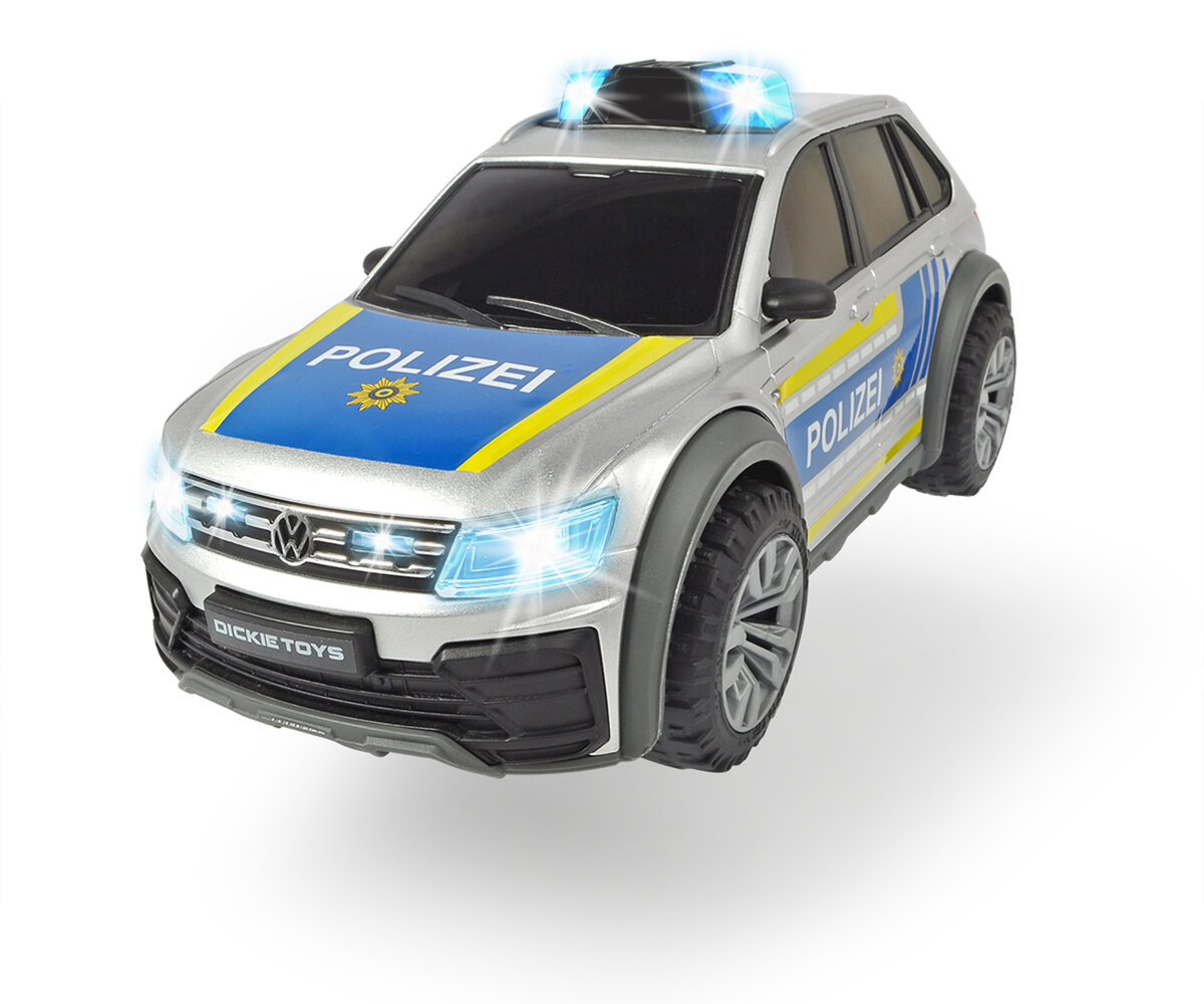 Dickie Toys VW Tiguan Police 203714013 Auto, Fahrzeug, Auto der Polizei, Maschine, Rad