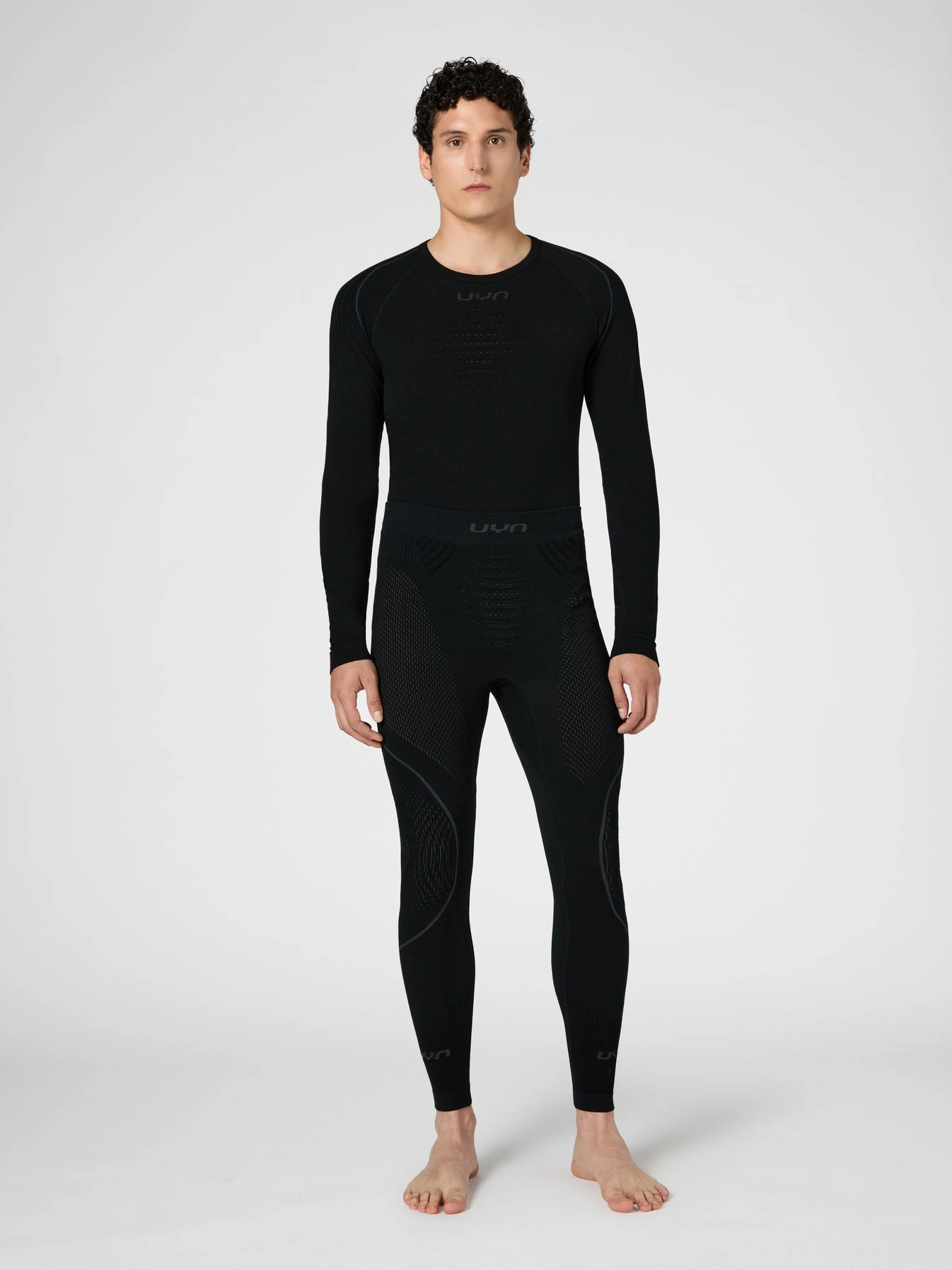 UYN Herren Evolutyon Biotech Underwear Pants Long U100416B000 - Schwarz GR. L/XL