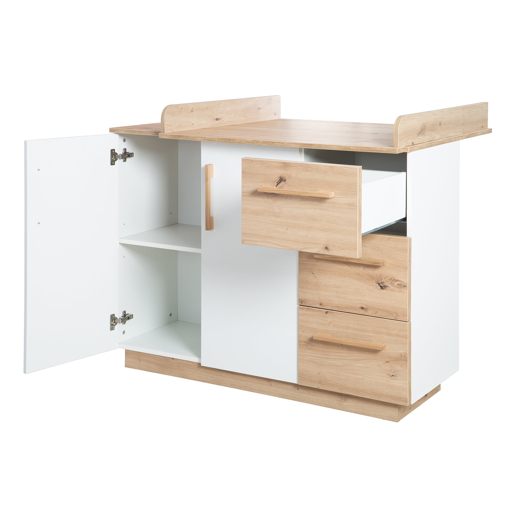 Roba 1731848 Wickelkommode breit Lion weiß - Bild 8 Roba 1731848 Wickelkommode breit Lion weiß - Produktbild 8