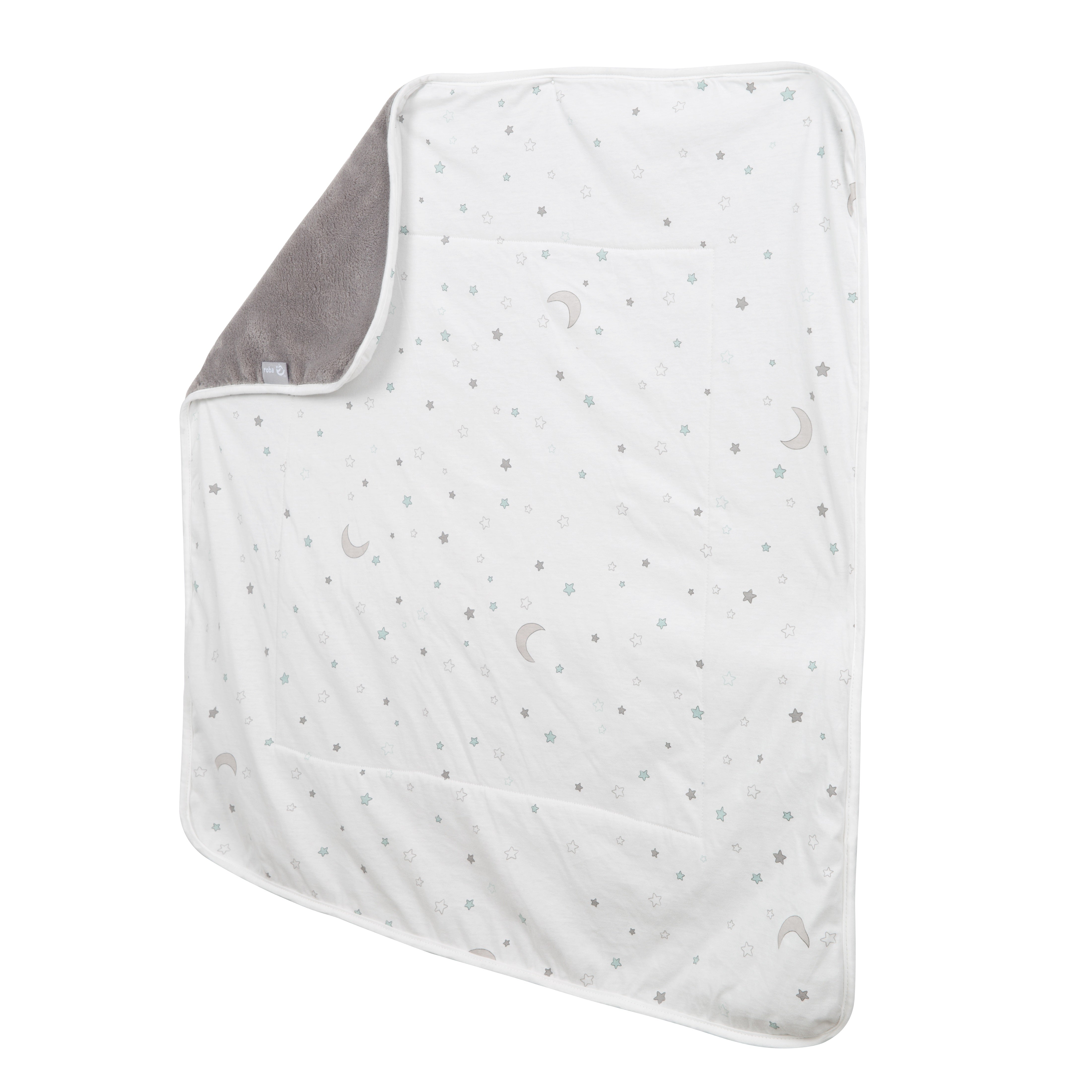 Roba 306100J209 Babydecke-Jersey Sternenzauber weiß – Heim Textilien - Bild 1 Roba 306100J209 Babydecke-Jersey Sternenzauber weiß – Heim Textilien - weiß - Heim Textilien - Produktbild 1