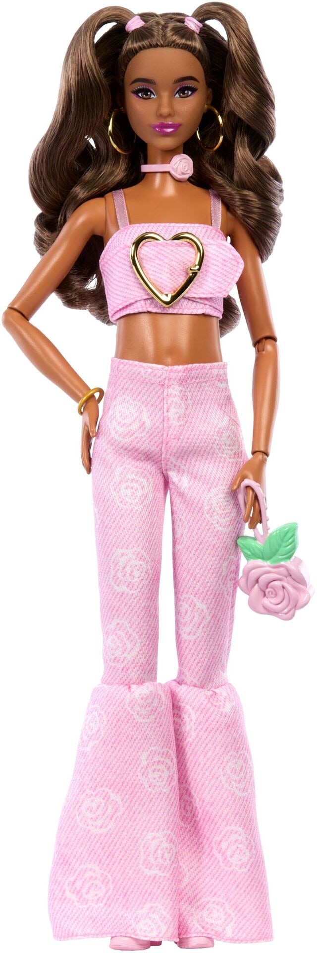 Barbie Deluxe Style - Flare Jeans - Mattel - MATTEL JJN72 Produktfoto - Mattel - Barbie Deluxe Style - Flare Jeans - Modell MATTEL JJN72 Produktbild fuer Online-Shop