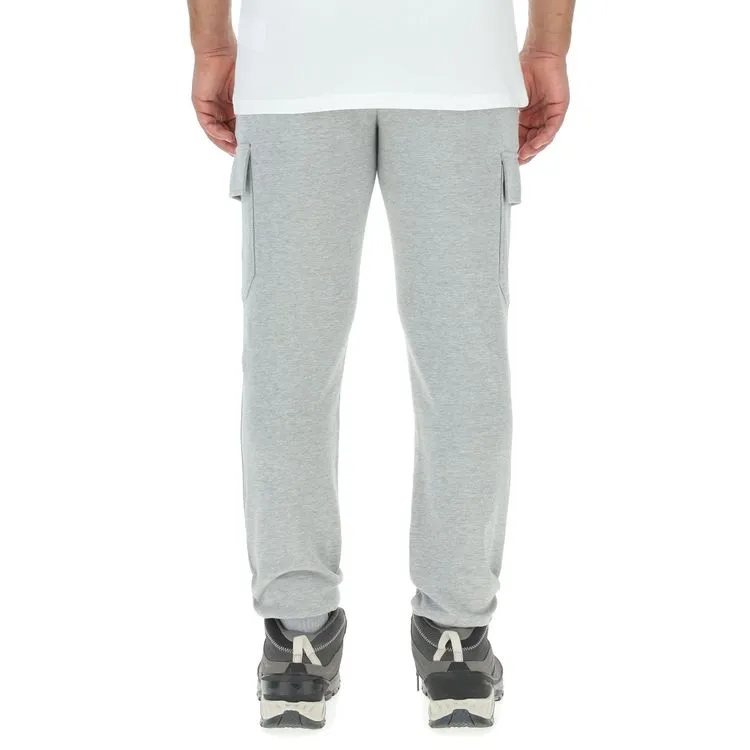 JEEP Herren Cargo-Jogginghose O102896GR - Graue Hose mit Jeep-Star-Print und Cargotaschen GR. XXL JEEP Herren Cargo-Jogginghose O102896GR - Graue Hose mit Jeep-Star-Print und Cargotaschen GR. XXL
