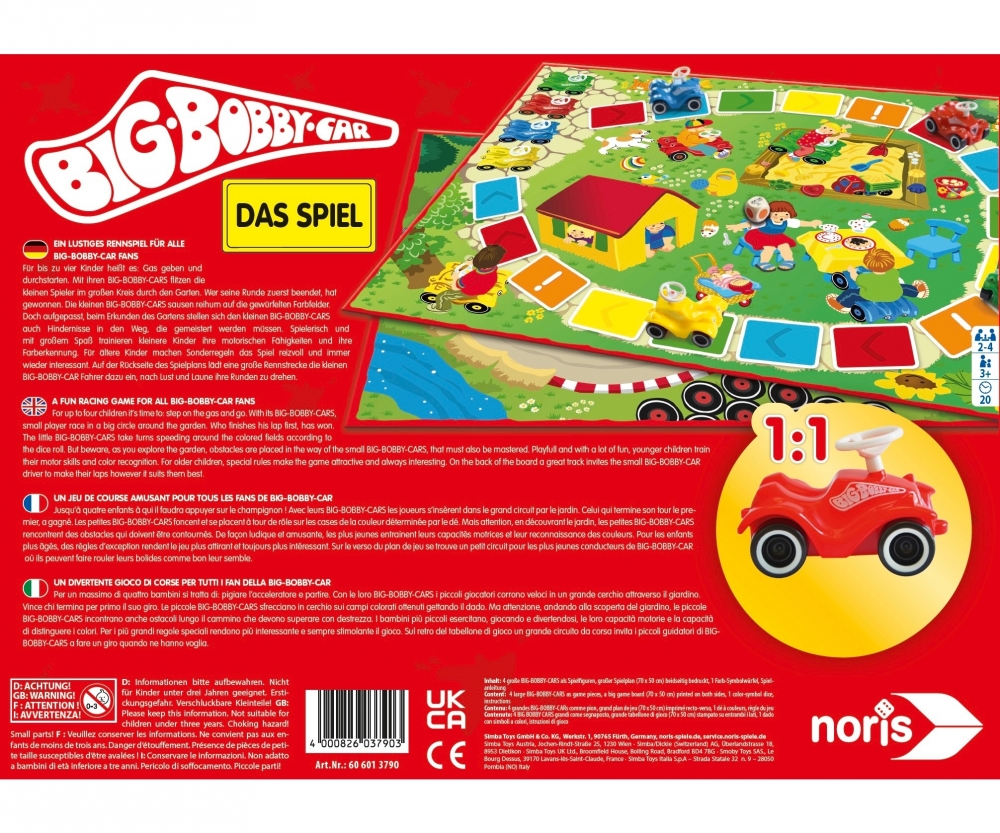 Noris BIG Bobby Car - Das Spiel