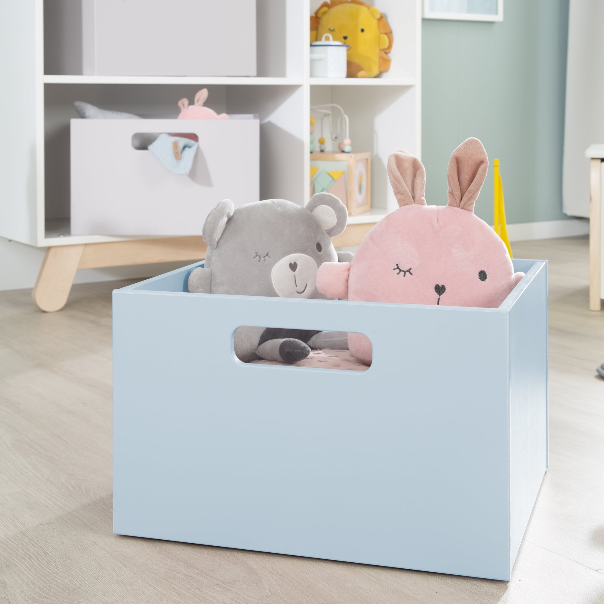 Roba 50743BL Spiel-Box blau – Aufbewahrungsboxen - Bild 2 Roba 50743BL Spiel-Box blau – Aufbewahrungsboxen - Produktbild 2