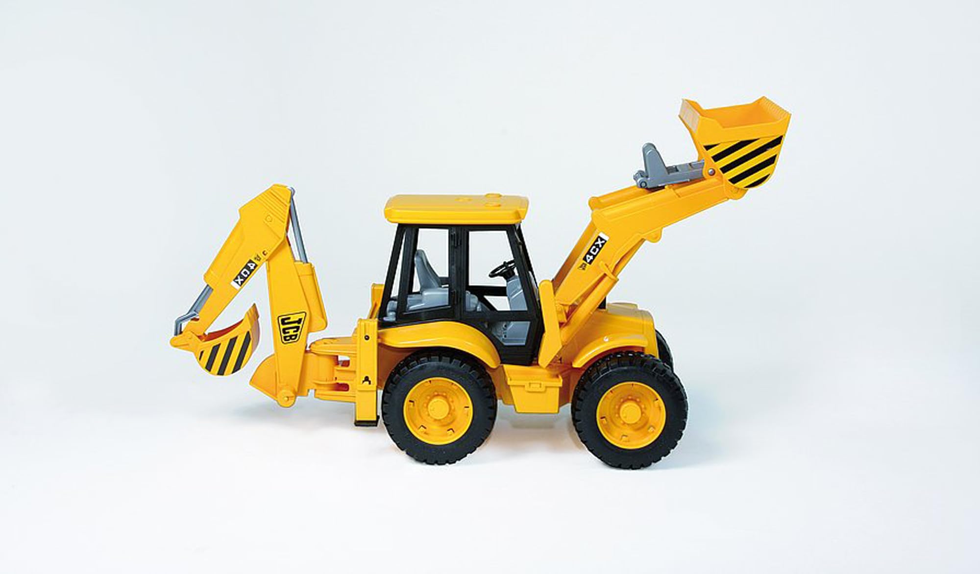 BRUDER 02428 - JCB 4CX Baggerlader Maschine, Bulldozer