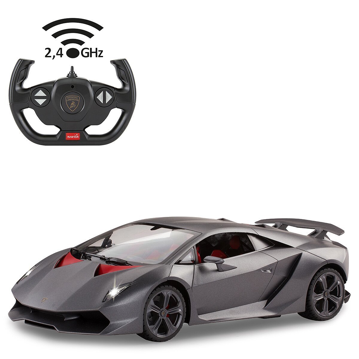 JAMARA Lamborghini Sesto Elemento 1:14 grau 2,4GHz ab 6 Jahren JAMARA Lamborghini Sesto Elemento 1:14 grau 2,4GHz ab 6 Jahren