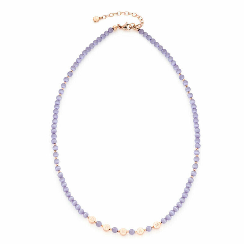 Leonardo, 21877, Halskette, Rg./Lavendel, Danica, Sommer, Zubehor, Schmuck, Halskette, Armreif, Halskette, mit, Perlen