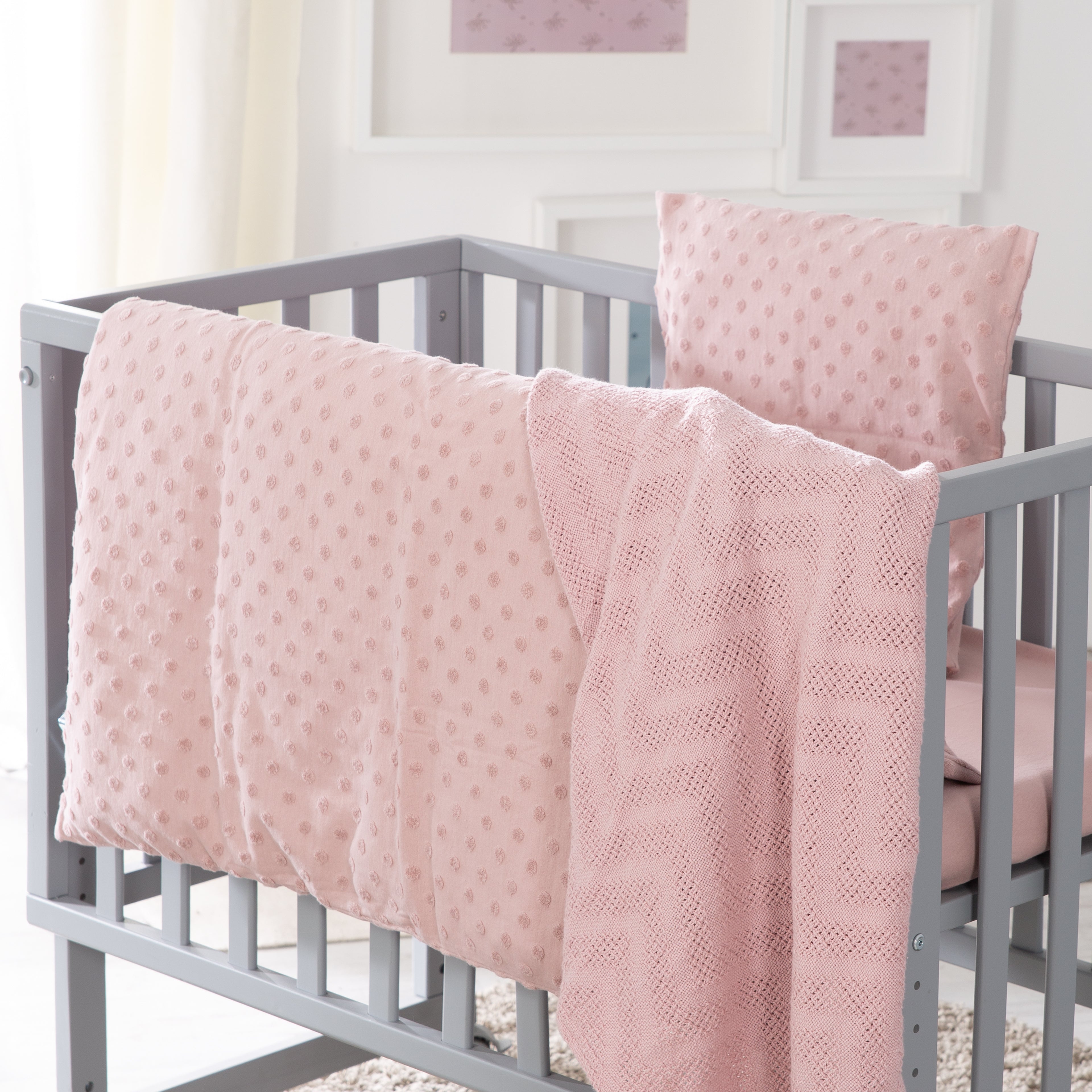 Roba 226S04T3 Geschenkset BIO-Jersey Schlafen kl rosa alt rosa – Heim Textilien - Bild 2 Roba 226S04T3 Geschenkset BIO-Jersey Schlafen kl rosa alt rosa – Heim Textilien - Produktbild 2