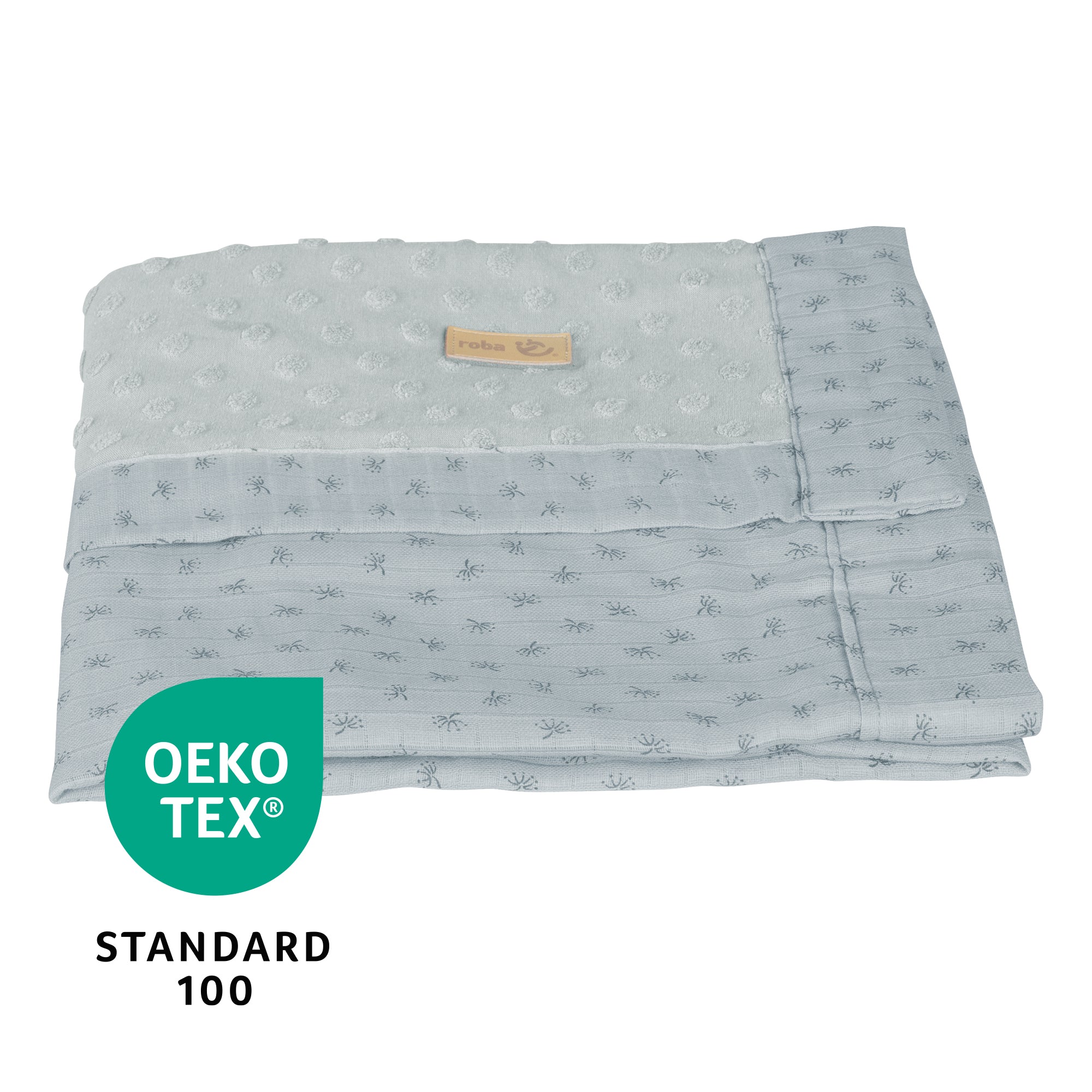 Roba 306111G228 Babydecke Lil Planet türkis hell blau – Heim Textilien - Bild 6 Roba 306111G228 Babydecke Lil Planet türkis hell blau – Heim Textilien - Produktbild 6