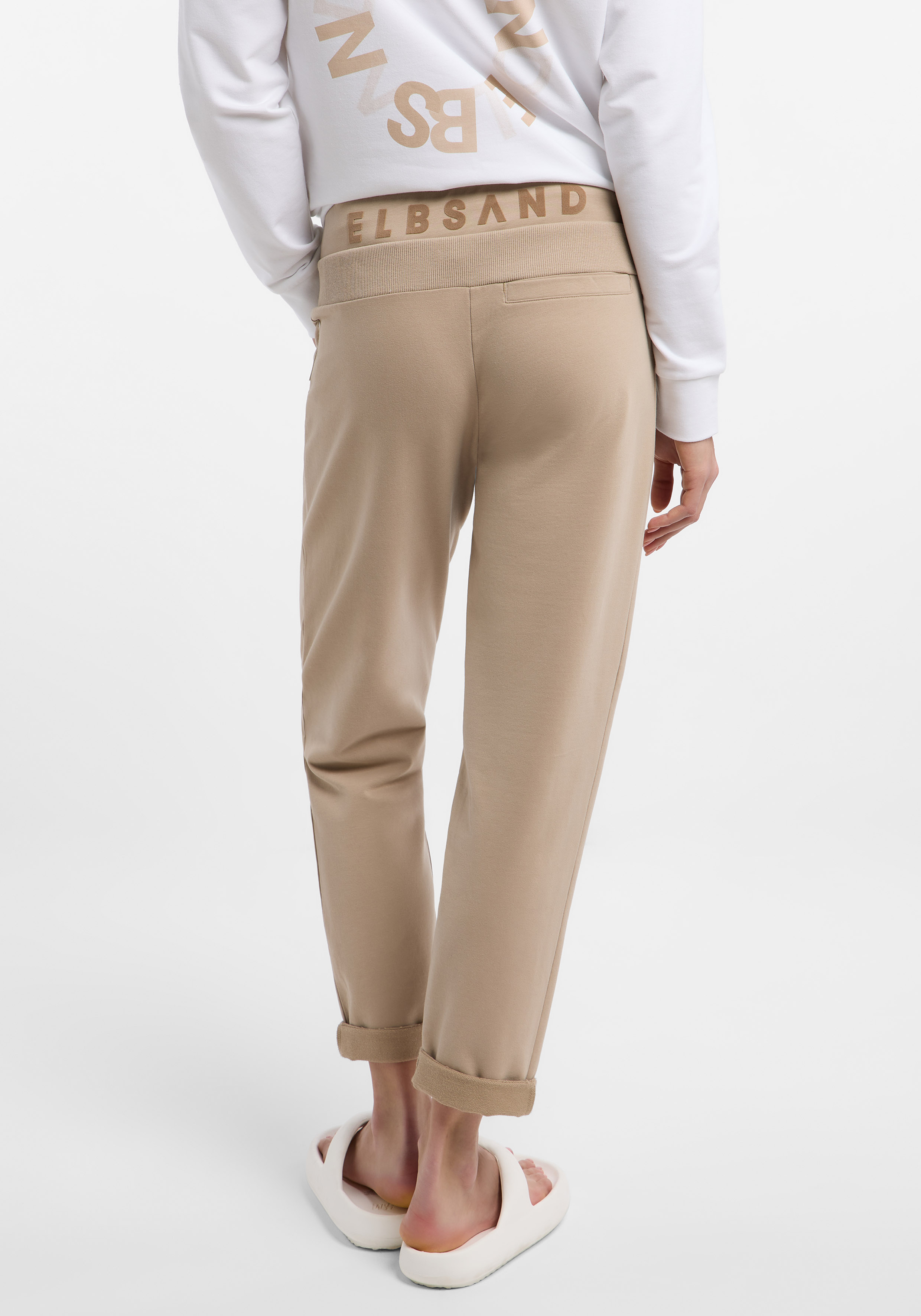ELBSAND SWEATHOSE, BRINE, BEIGE von Elbsand bei Conquest. Artikel ELB 70628/2180.