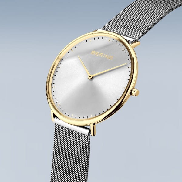 Bering 15739-010 Damenuhr, Milanaise, Silber Bering 15739-010 Damenuhr, Milanaise, Silber