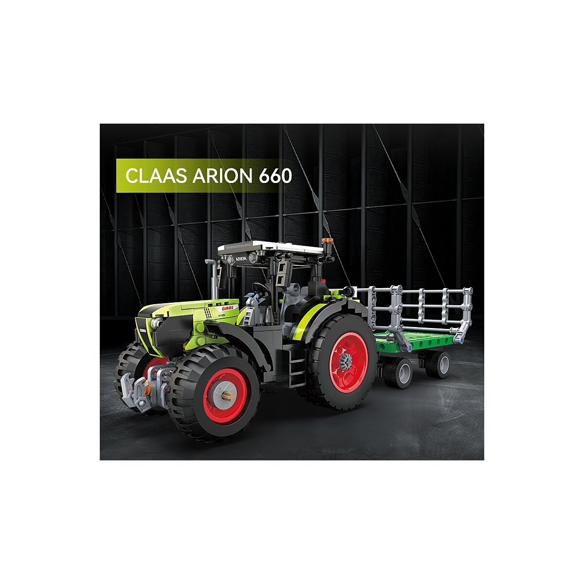 JAMARA CaDA Claas Arion 660 1:24 Bricks ab 8 Jahren JAMARA CaDA Claas Arion 660 1:24 Bricks ab 8 Jahren
