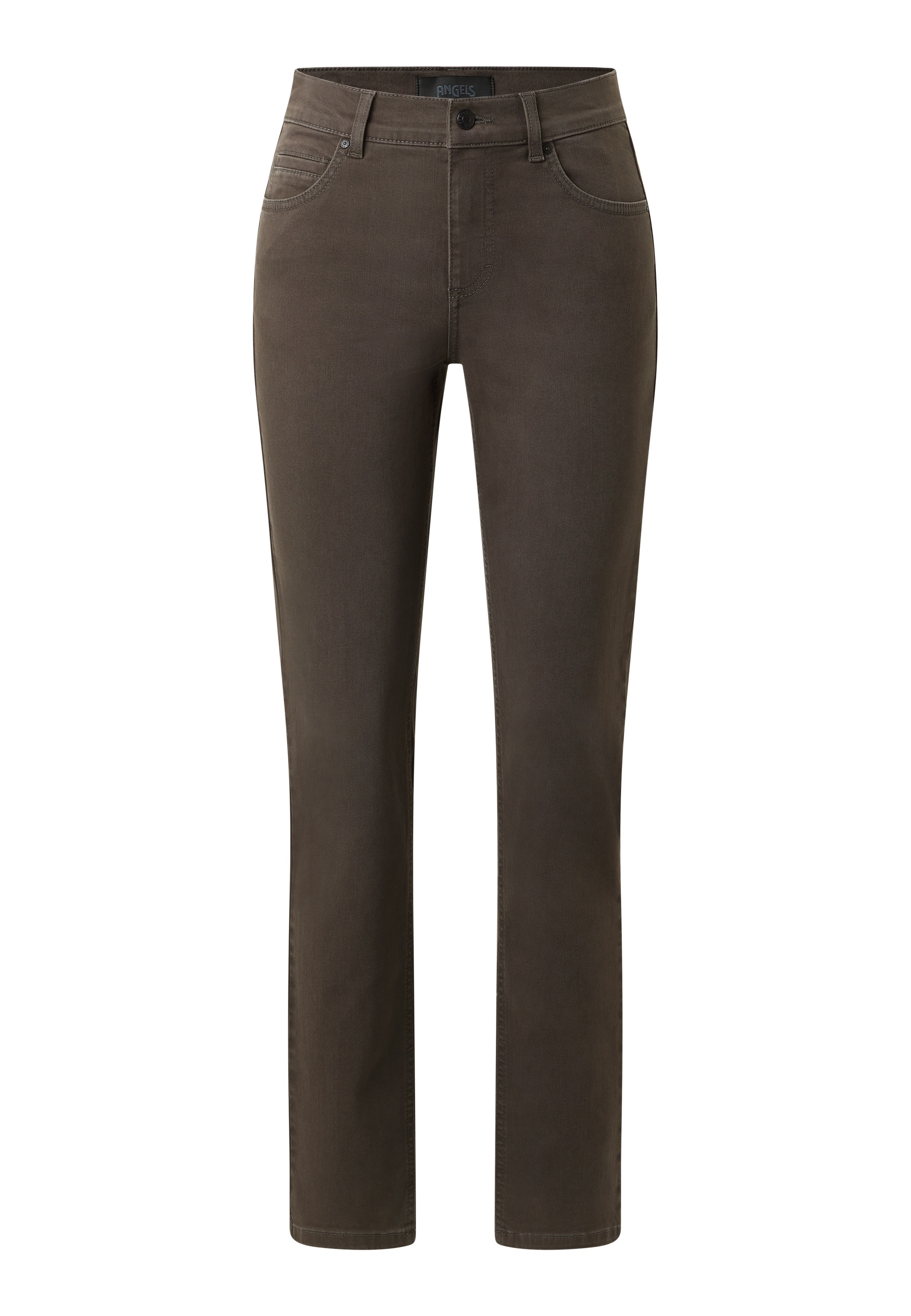 ANGELS 346340030B Damen Jeans Cici Slim Fit - Braun - 2